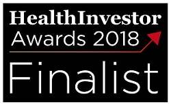 HealthInvestor Awards Finalist 2018