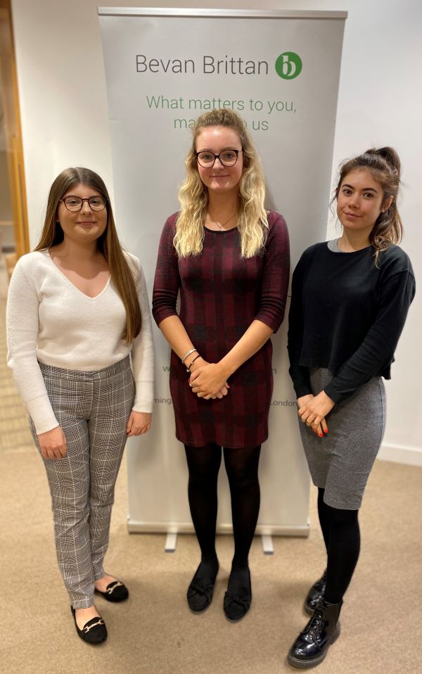 Bevan Brittan's shortlisted apprentices