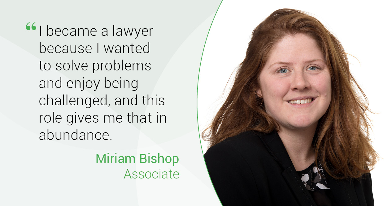 Miriam Bishop promotion 2020