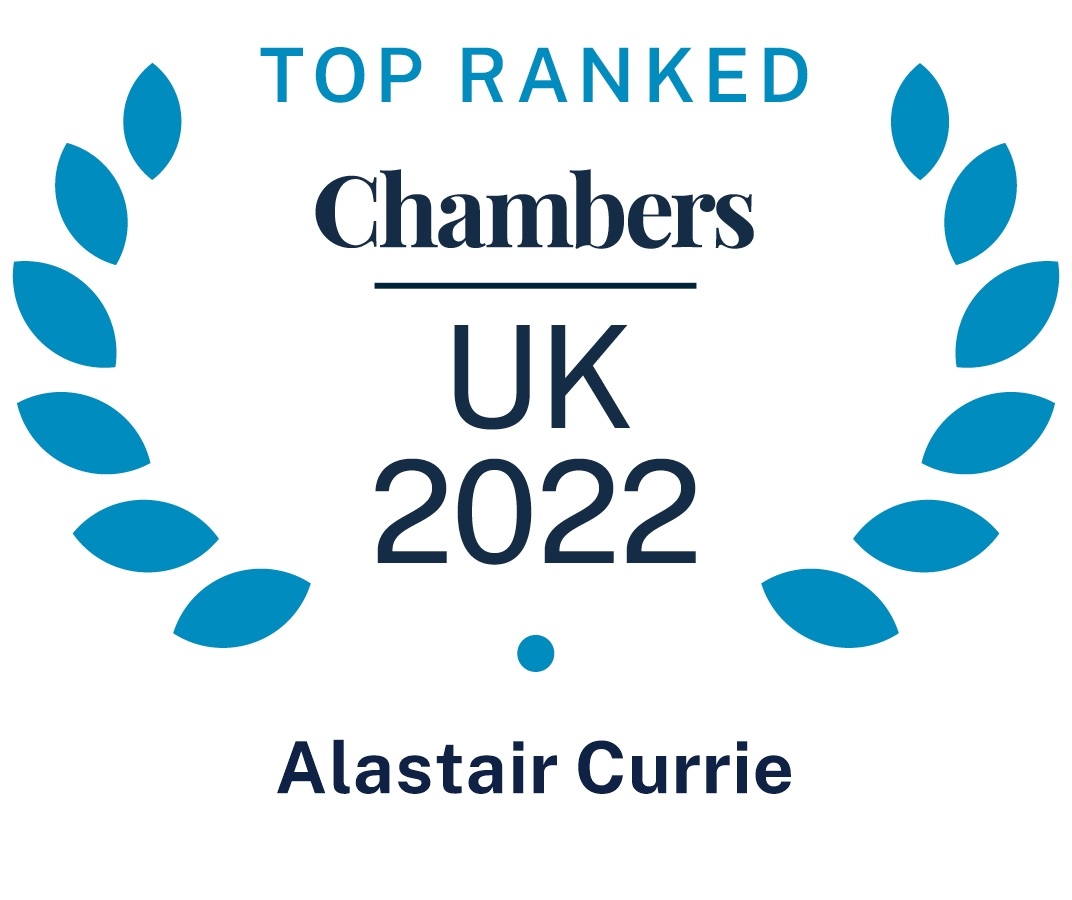Alastair Currie - Chambers 2022
