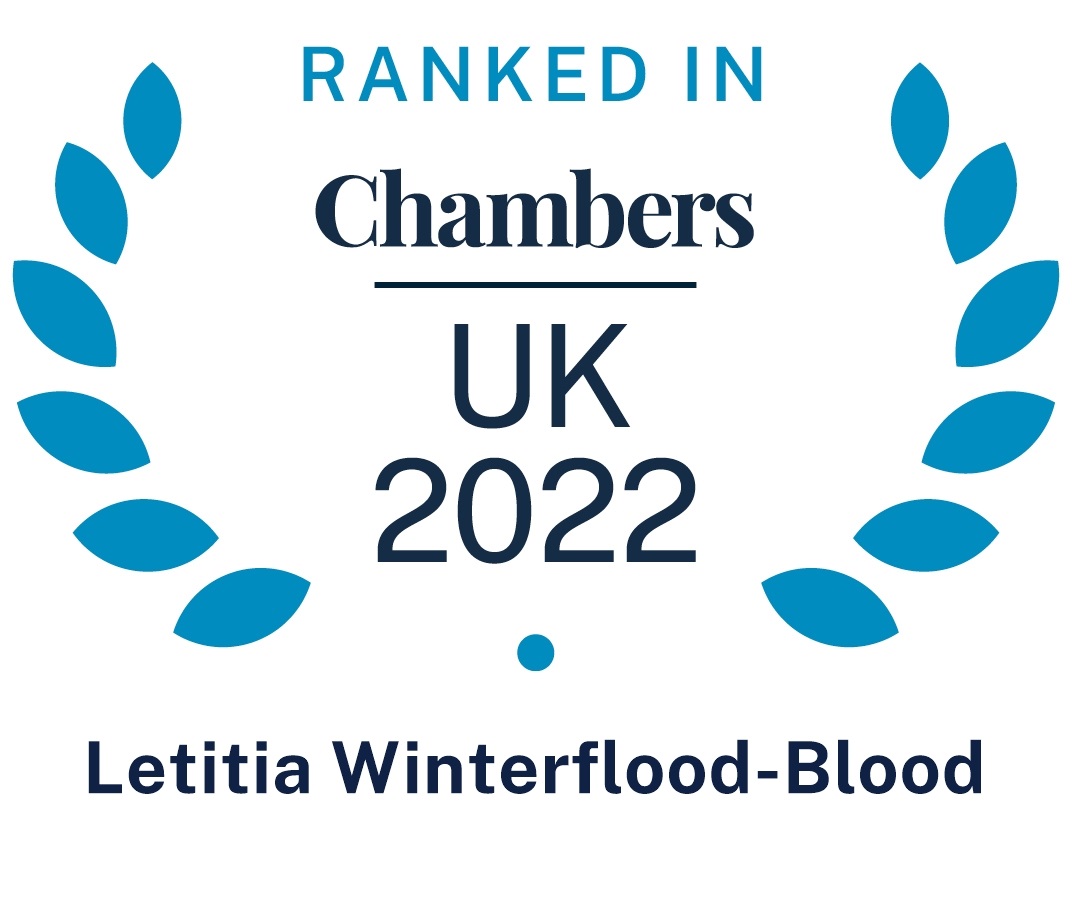 Letitia Winterflood-Blood - Chambers 2022