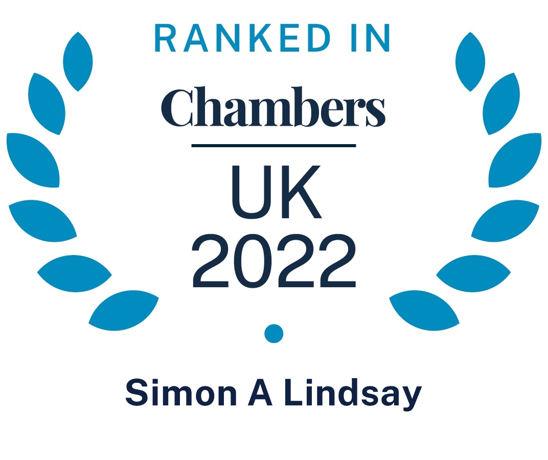 Simon A Lindsay - Chambers 2022