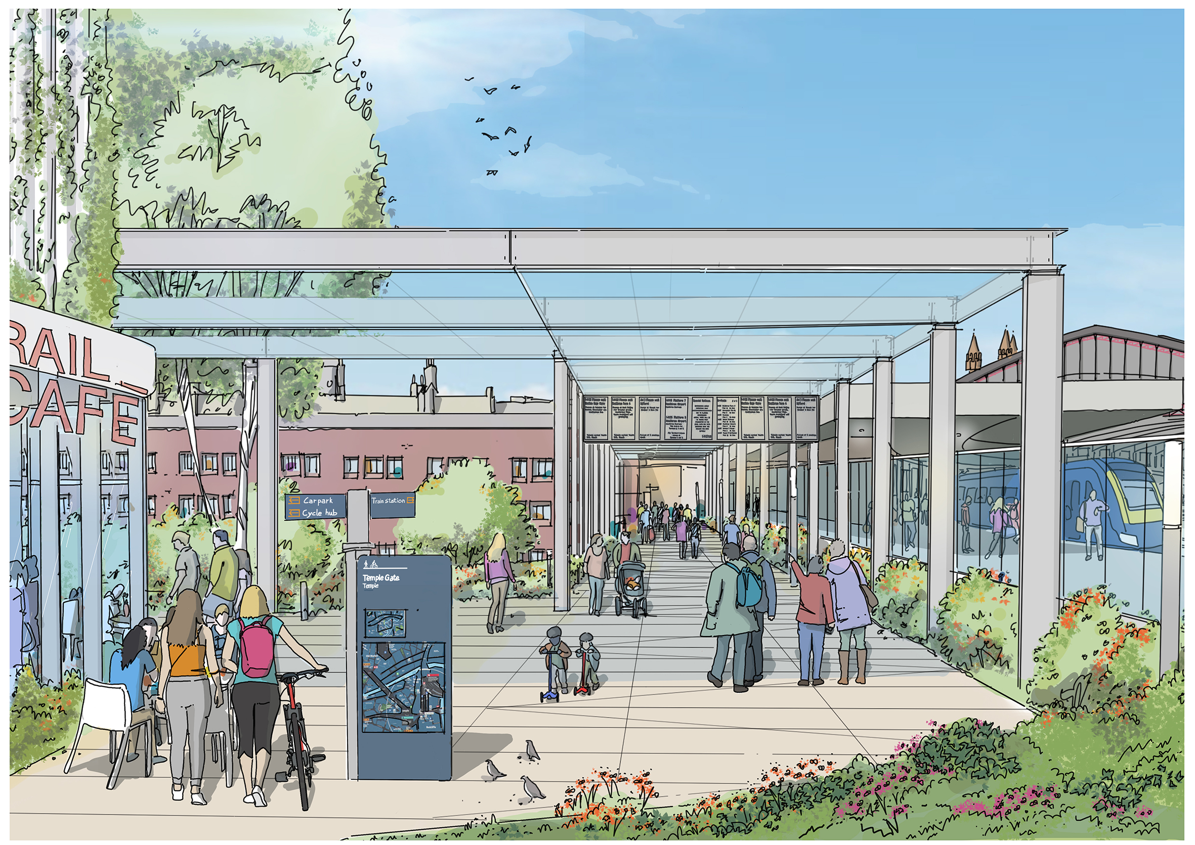 Southern Gateway - Courtesy of Bristol City Council