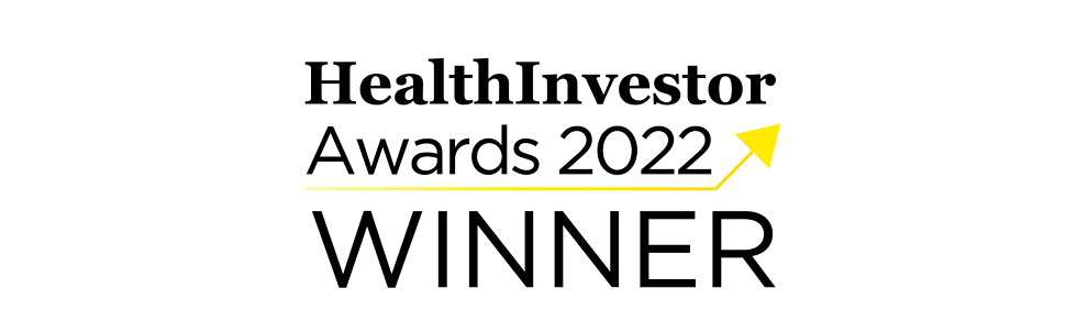 HealthInvestor Awards 2022 Winner