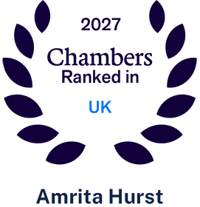 Chambers Top Ranked 2027 Email Signatures Hurst, Amrita