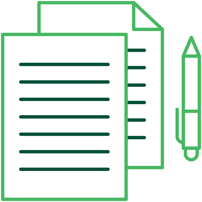 BB Icon Business Documents And Pen (1)