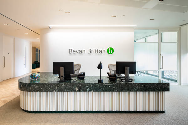 London office page - Reception