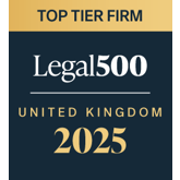 UK Top Tier Firm 2025 Signature