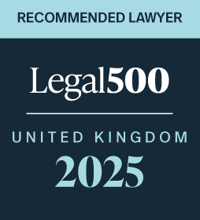 Recommended Lawyer, Legal 500 2025